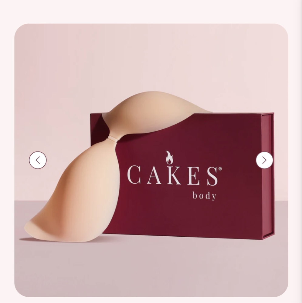 Cakes Body Adhesive Bra in Nude